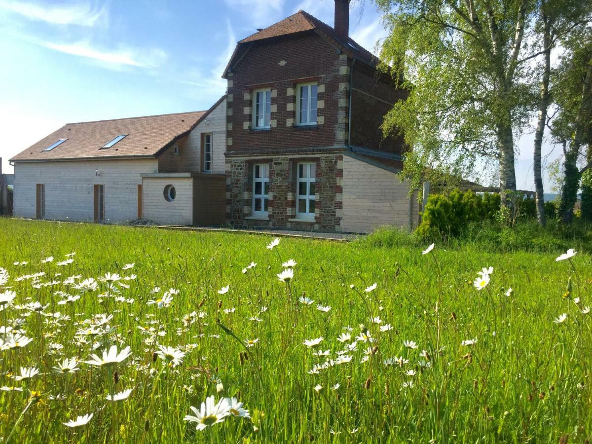 Hotel Galerie, Tumulus de la Hogue Fontenay-le-Marmion Exteriér fotografie