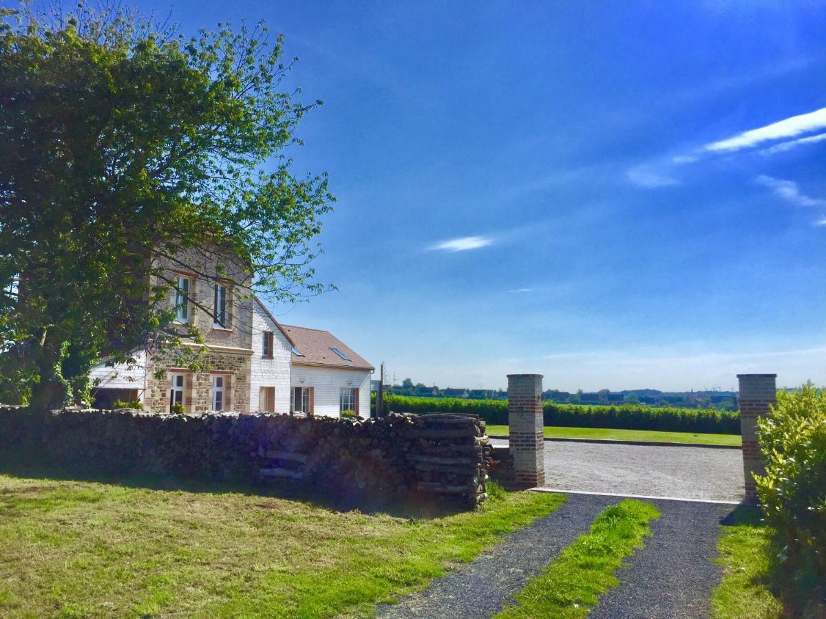 Hotel Galerie, Tumulus de la Hogue Fontenay-le-Marmion Exteriér fotografie